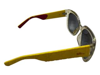 CHRISTIAN DIOR YELLOW WOMEN'S SUNGLASSES + CASE MYDIOR3R